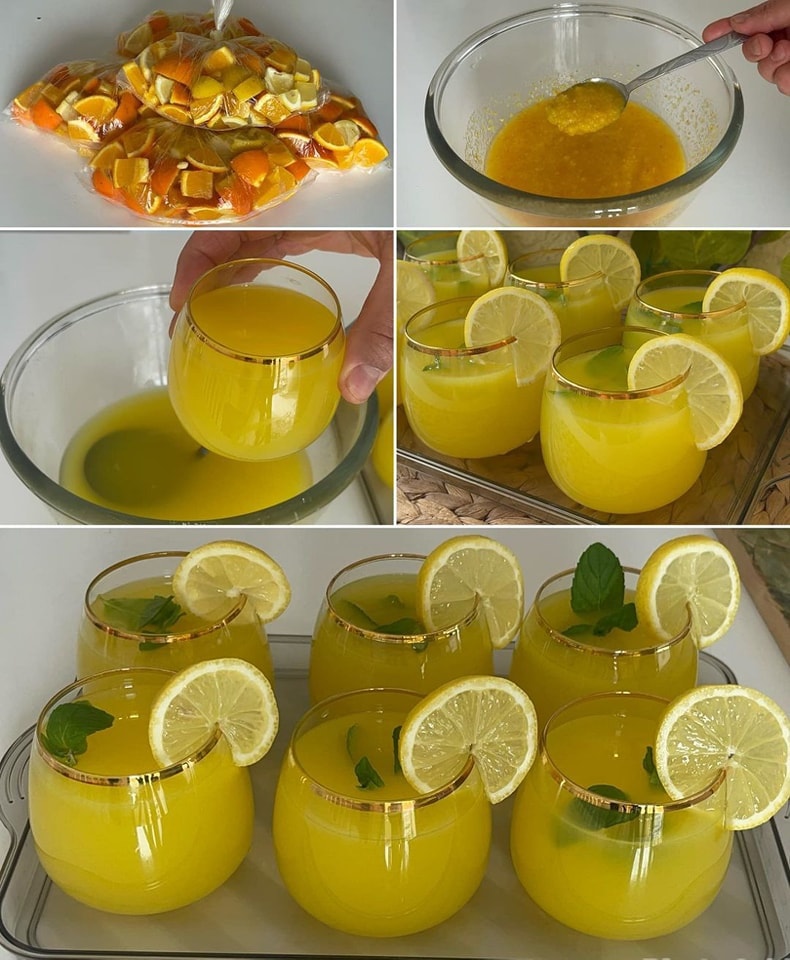 RECEPT ZA NAJUKUSNIJU LIMUNADU: 1limun i dvije narandže