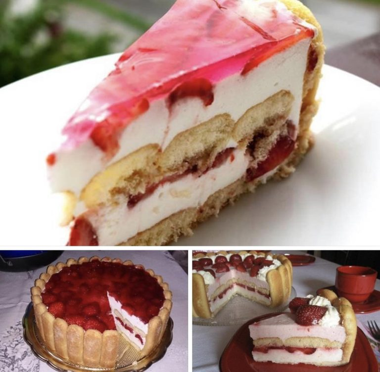 TORTA SA JOGURTOM I JAGODAMA: Smućkana za 10 minuta!