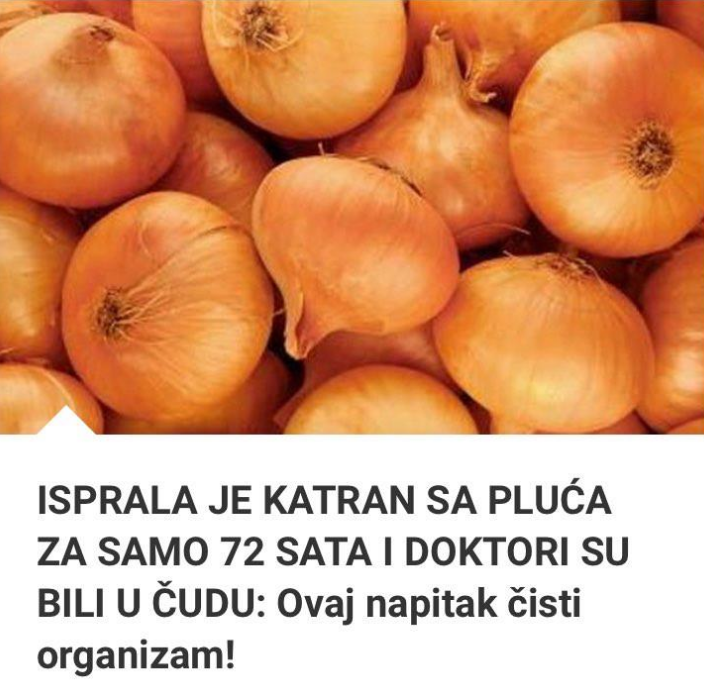 ISPRALA JE KATRAN SA PLUĆA ZA SAMO 72 SATA I DOKTORI SU BILI U ČUDU: Ovaj napitak čisti organizam!