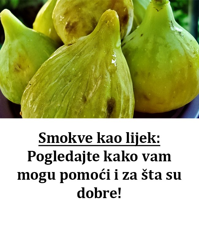 Smokve kao lijek: Pogledajte kako vam mogu pomoći i za šta su dobre!