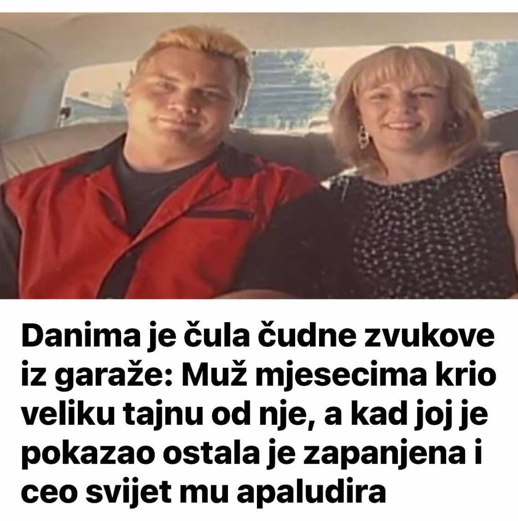 Danima je čula čudne zvukove iz garaže: Muž mesecima krio veliku tajnu od nje, a kad joj je pokazao ostala je zapanjena i ceo svet mu apaludira