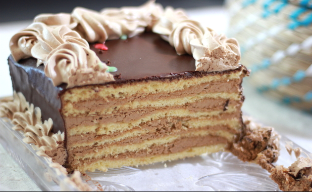 Jednostavna cokoladna torta: Vrlo slicna dobos torti ali laksa za napraviti