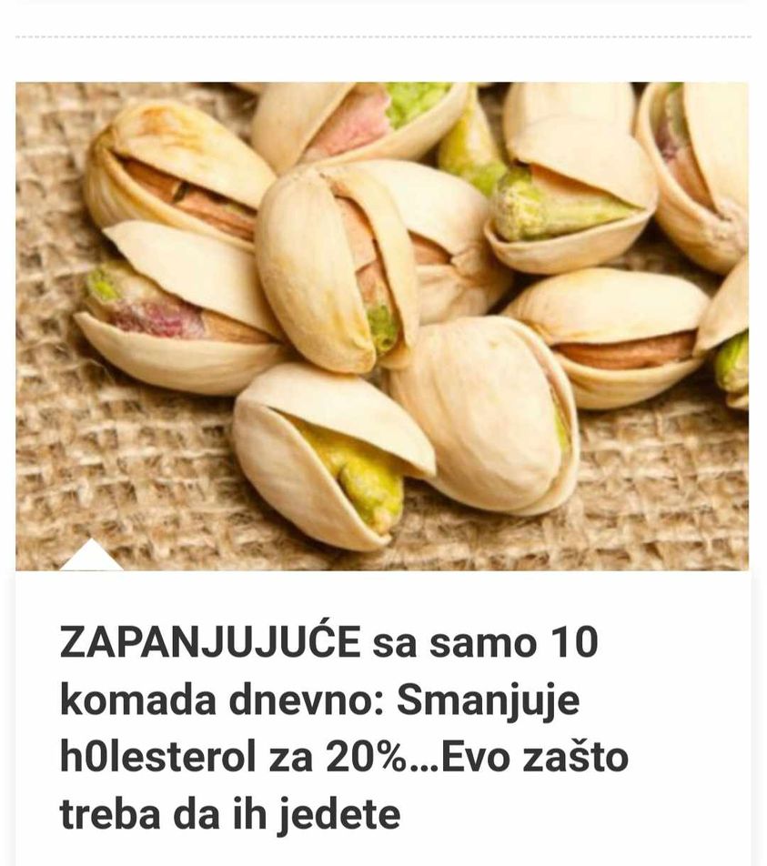 Zapanjujuće sa samo 10 komada dnevno: Smanjuje holesterol za 20% evo zašto treba da ih jedete