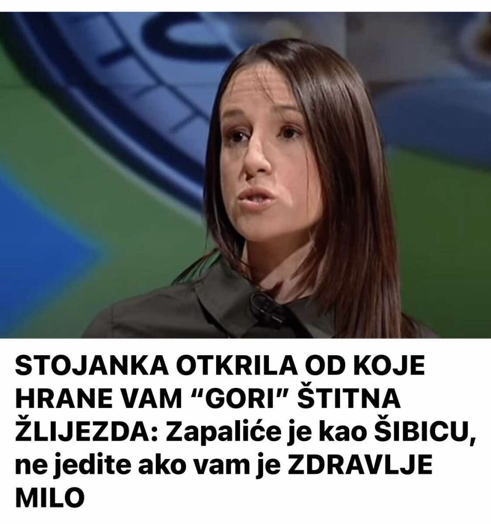 STOJANKA OTKRILA OD KOJE HRANE VAM “GORI” ŠTITNA ŽLIJEZDA: Zapaliće je kao ŠIBICU, ne jedite ako vam je ZDRAVLJE MILO