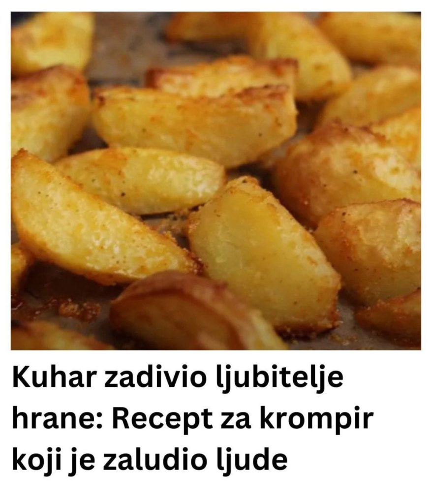 Kuhar zadivio ljubitelje hrane: Recept za krompir koji je zaludio ljude