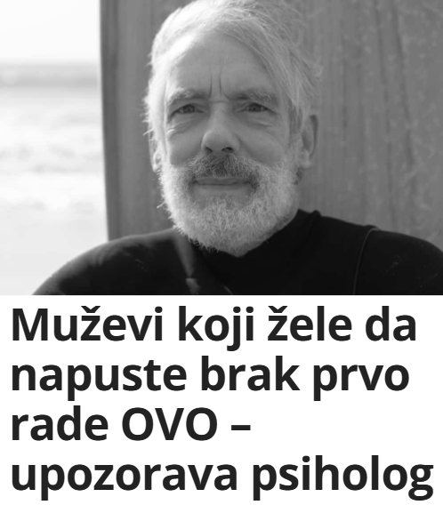 Muževi koji žele da napuste brak prvo rade OVO – upozorava psiholog