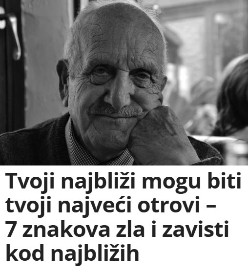 Tvoji najbliži mogu biti tvoji najveći otrovi – 7 znakova zla i zavisti kod najbližih