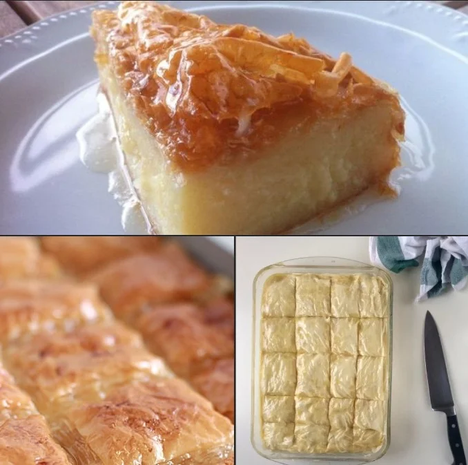 KREM KOLAČ KOJI OSVAJA SVET: Neodoljivi grčki specijalitet koji morate probati!