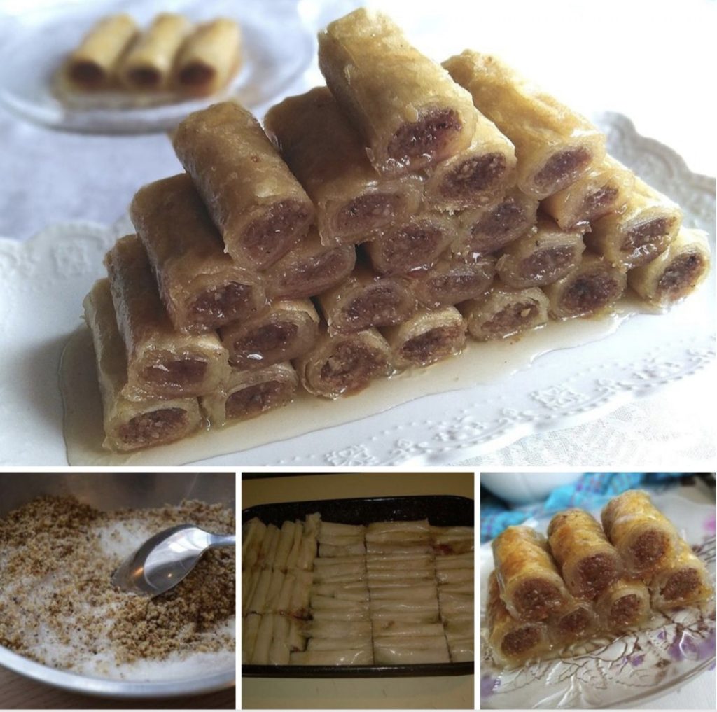 BAKLAVA ROLNICE, TOPE SE U USTIMA: Niko im ne može odoliti!