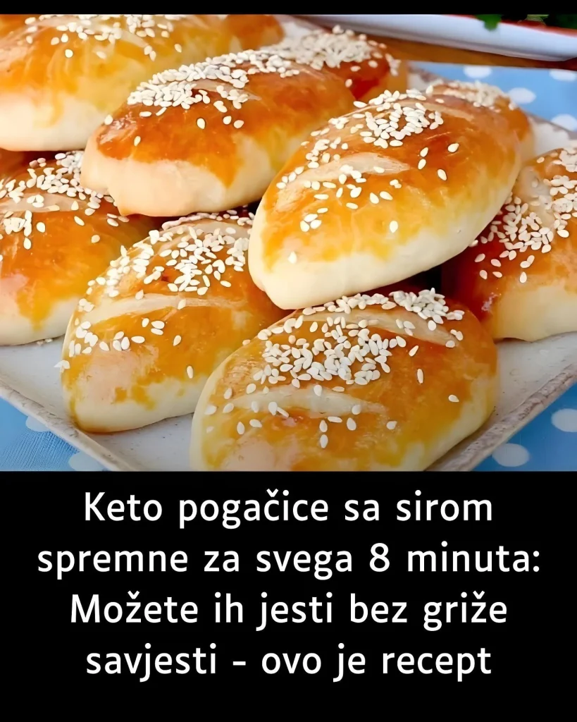 KET0 P0GAČICE SA SIR0M spremne za svega 8 minuta: M0ŽETE ih jesti bez griže savjesti – 0V0 je recept