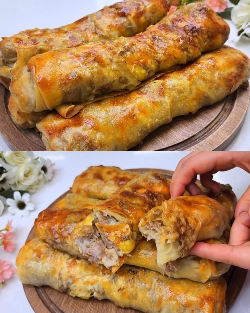 ULJE + KIPUĆA VODA: Ovaj recept kombinuje jednostavnost brašna i kipuće vode sa slanim punjenjem