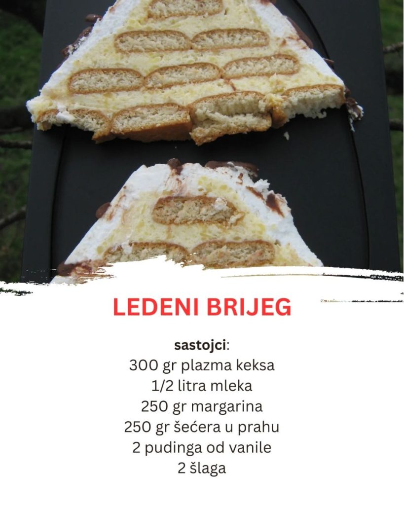 Ovaj kremasti kolač bez pečenja je bolji od svih torti! – Ledeni breg