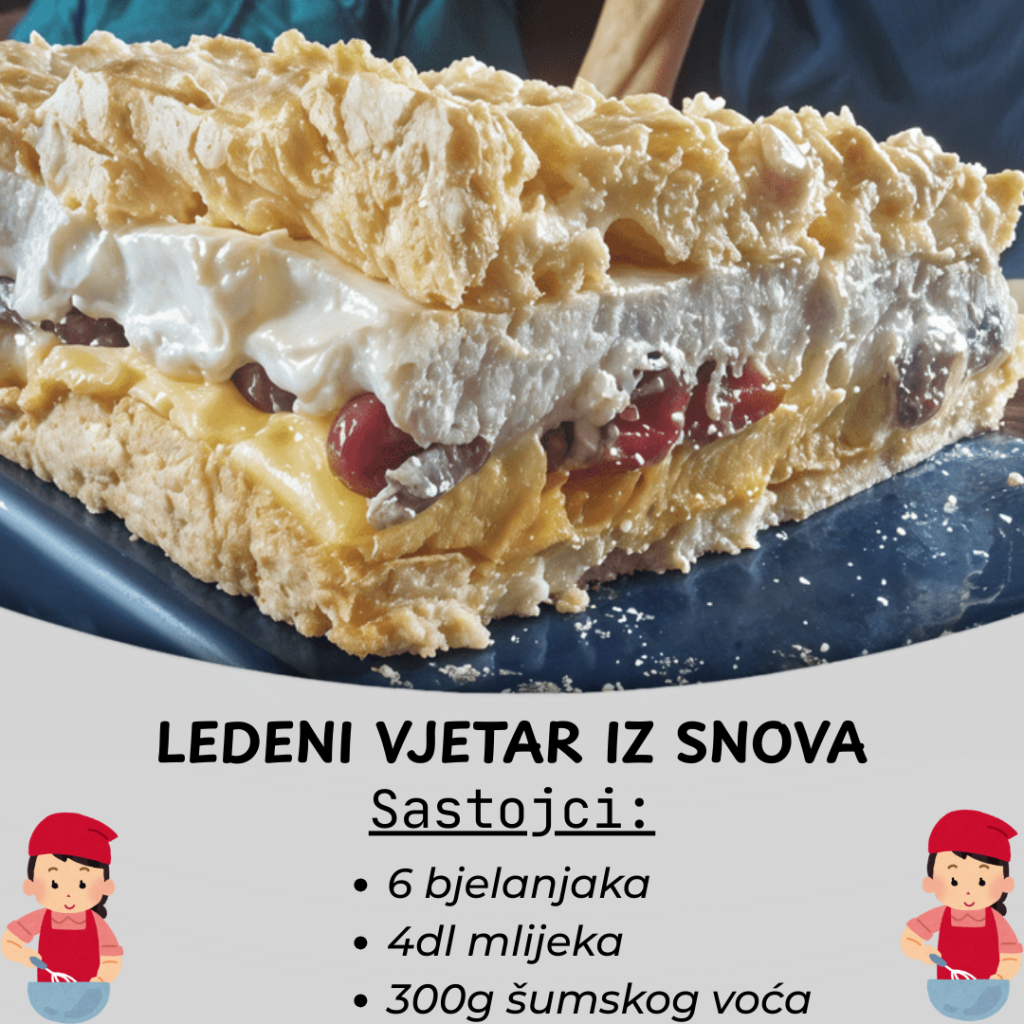 LEDENI VJETAR IZ SNOVA: Ovaj recept je definitivno najukusniji!