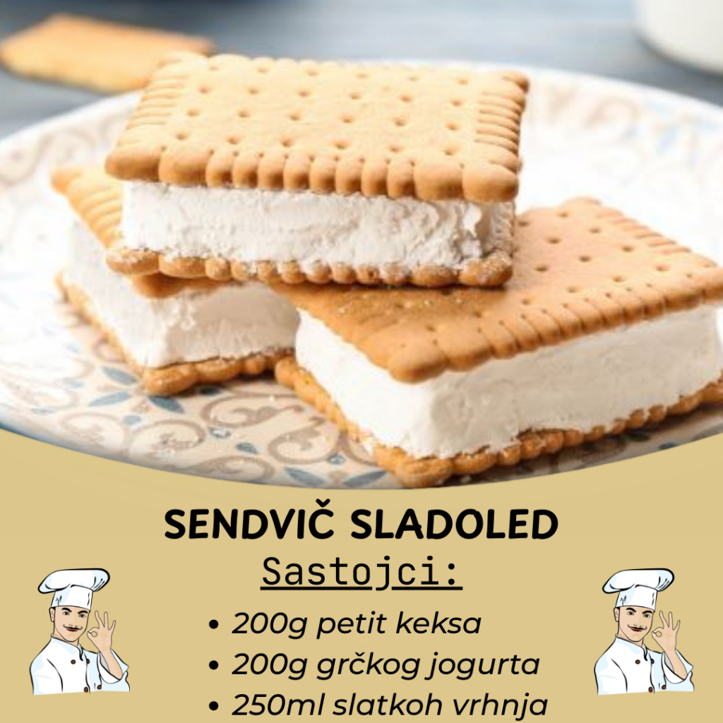 Sendvič i sladoled u jednom: Tako dobar i jednostavan za napraviti!