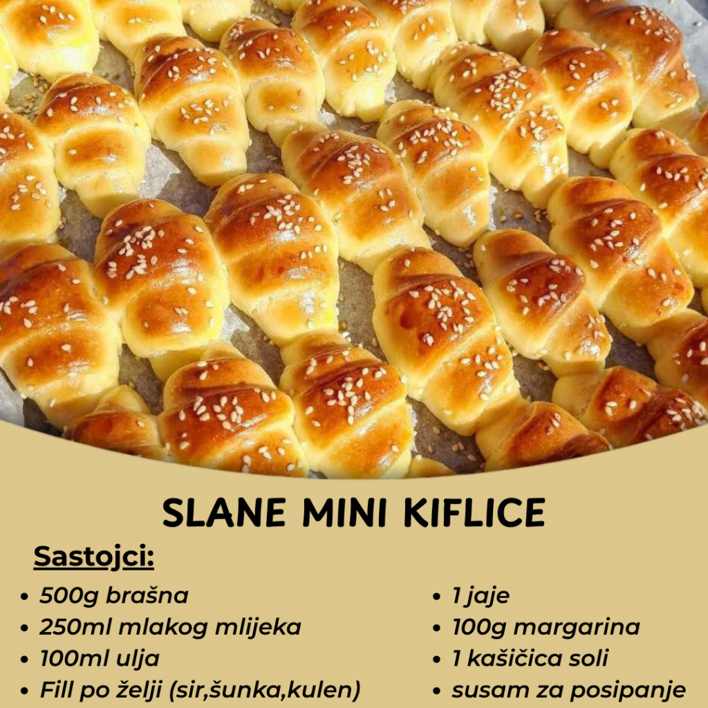 Slane mini kiflice koje nestaju u trenu – Idealne za svaku priliku!